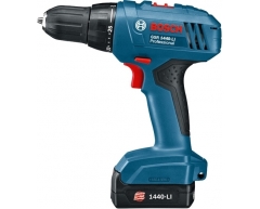 Аккумуляторная дрель-шуруповерт Bosch GSR 1440-LI Professional, 30 max, 25 max, 10 max, Li-Ion Тип аккумулятора, 14.4 Напряжение аккумулятора, 1.5 Емкость аккумулятора