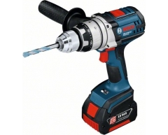 Аккумуляторная дрель-шуруповерт Bosch GSR 18 VE-2-LI Professional, 80 max, 50 max, 13 max, Li-Ion Тип аккумулятора, 18 Напряжение аккумулятора, 4.0 Емкость аккумулятора