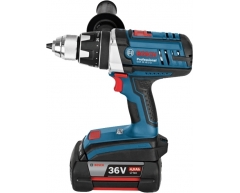 Аккумуляторная дрель-шуруповерт Bosch GSR 36 VE-2-LI Professional, 100 max, 102 max, 16 max, Li-Ion Тип аккумулятора, 36 Напряжение аккумулятора, 4.0 Емкость аккумулятора