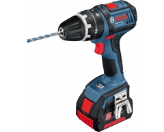 Аккумуляторная ударная дрель-шуруповерт Bosch GSB 18 V-LI Professional, 67 max, 35 max, 13 max, Li-Ion Тип аккумулятора, 18 Напряжение аккумулятора, 4.0 Емкость аккумулятора