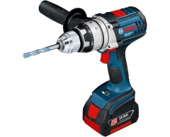 Аккумуляторная ударная дрель-шуруповерт Bosch GSB 18 VE-2-LI Professional, 85 max, 45 max, 13 max, Li-Ion Тип аккумулятора, 18 Напряжение аккумулятора, 4.0 Емкость аккумулятора