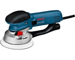 Эксцентриковая шлифмашина Bosch GEX 150 Turbo Professional, 150 Диаметр шлифовальной подошвы, 4.5 Амплитуда колебаний, 600 Мощность