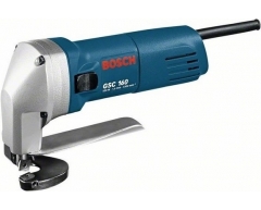 Ножницы по металлу листовые Bosch GSC 160 Professional, 5000 Число ходов, 1.6 Глубина реза в стали 400 Н/мм2, 500 Мощность