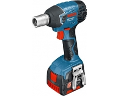 Аккумуляторный ударный гайковерт Bosch GDS 14.4 V-LI Professional, 170 max, квадрат Тип патрона, Li-Ion Тип аккумулятора, 14.4 Напряжение аккумулятора, 4.0 Емкость аккумулятора