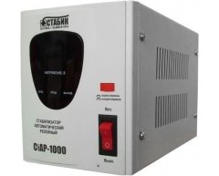 Стабилизатор напряжения электронный Rucelf Стабик СТАР 1000, напольный Тип установки, 1.0 Максимальная мощность, 140-265 Диапазон стабилизации, 220 Выходное напряжение