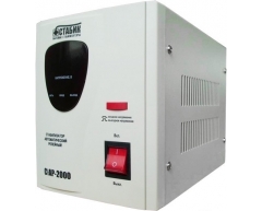 Стабилизатор напряжения электронный Rucelf Стабик СТАР 2000, напольный Тип установки, 2.0 Максимальная мощность, 140-265 Диапазон стабилизации, 220 Выходное напряжение