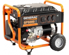 Бензиновый генератор Generac GP 5000, 230 В, 5.0 кВт