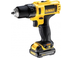 Дрель-шуруповерт аккумуляторная DeWalt DCD 710 S2, 24 max, 19 max, 10 max, Li-Ion Тип аккумулятора, 10.8 Напряжение аккумулятора, 1.5 Емкость аккумулятора