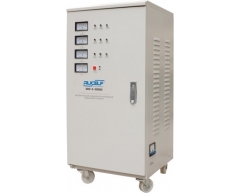 Стабилизатор напряжения электромеханический Rucelf SDV 3 30000, напольный Тип установки, 30 Максимальная мощность, 210-475 Диапазон стабилизации, 380 Выходное напряжение