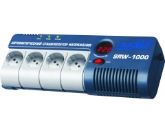 Стабилизатор напряжения электронный Rucelf SRW 1000 D, настенный Тип установки, 0.9 Максимальная мощность, 130-270 Диапазон стабилизации, 220 Выходное напряжение