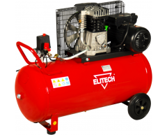 Компрессор масляный Elitech КР 100/АВ515/3Т, 100 л, 510 л/мин, 3.0 кВт, 400 В
