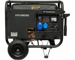Бензиновый генератор Hyundai HY 9000 SER, 230 В, 6.0 кВт