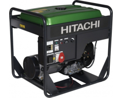 Бензиновый генератор Hitachi E 100 3P, 400/230 В, 6.4 кВт, 2.6 кВт