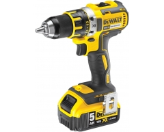 Дрель-шуруповерт аккумуляторная DeWalt DCD 790 P2, 60 max, 38 max, 13 max, Li-Ion Тип аккумулятора, 18 Напряжение аккумулятора, 5.0 Емкость аккумулятора