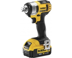Гайковерт аккумуляторный ударный DeWalt DCF 880 M2, 203 max, квадрат Тип патрона, Li-Ion Тип аккумулятора, 18 Напряжение аккумулятора, 4.0 Емкость аккумулятора
