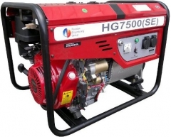 Газовый генератор REG HG 7500 SE, однофазный, 5.5, Honda, электростартер, отсутствует л