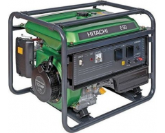 Бензиновый генератор Hitachi E 50, 230 В, 4.2 кВт
