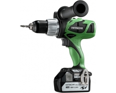 Дрель-шуруповерт аккумуляторная ударная Hitachi DV 18 DBL, 74 max, 65 max, 13 max, Li-Ion Тип аккумулятора, 18 Напряжение аккумулятора, 3.0 Емкость аккумулятора