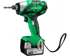 Шуруповерт аккумуляторный ударный Hitachi WH 14 DSDL, 165 max, Li-Ion Тип аккумулятора, 14.4 Напряжение аккумулятора, 4.0 Емкость аккумулятора, 165 max, шестигранник Тип патрона, Li-Ion Тип аккумулятора, 14.4 Напряжение аккумулятора, 3.0 Емкость аккумулятора