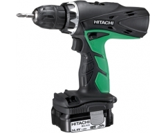 Дрель-шуруповерт аккумуляторная Hitachi DS 14 DCL-RC, 31 max, 30 max, 12 max, Li-Ion Тип аккумулятора, 14.4 Напряжение аккумулятора, 1.5 Емкость аккумулятора