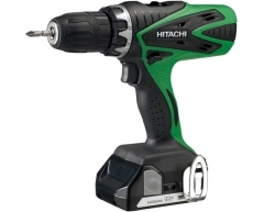 Дрель-шуруповерт аккумуляторная Hitachi DS 18 DSFL, 41 max, 38 max, 13 max, Li-Ion Тип аккумулятора, 18 Напряжение аккумулятора, 1.5 Емкость аккумулятора