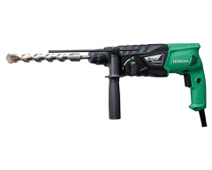 Перфоратор Hitachi DH 24 PG, двухрежимный, 2.7 Дж, 2.7 кг, 730 Вт