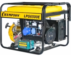 Газовый генератор Champion LPG 6500 E, 230 В, 5.0 кВт