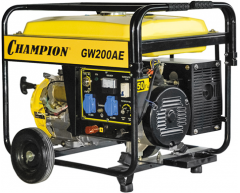 Сварочный бензиновый генератор Champion GW 200 AE, 230 В, 5.0 кВт