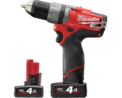 Дрель-шуруповерт аккумуляторная ударная Milwaukee M12 CPD-402C Fuel