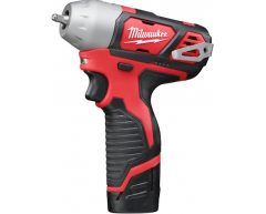 Гайковерт аккумуляторный импульсный Milwaukee M12 BIW14-202С, 50 max, квадрат Тип патрона, Li-Ion Тип аккумулятора, 12 Напряжение аккумулятора, 2.0 Емкость аккумулятора