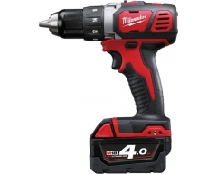 Дрель-шуруповерт аккумуляторная Milwaukee M18 BDD-402C, 60 max, 38 max, 13 max, Li-Ion, 18, 4.0