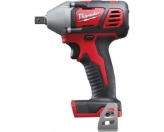 Гайковерт аккумуляторный импульсный Milwaukee M18 BIW12-0, 240 max, квадрат Тип патрона, Li-Ion Тип аккумулятора, 18 Напряжение аккумулятора, 4.0 Емкость аккумулятора