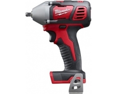Гайковерт аккумуляторный импульсный Milwaukee M18 BIW38-0, 210 max, квадрат Тип патрона, Li-Ion Тип аккумулятора, 18 Напряжение аккумулятора, 4.0 Емкость аккумулятора