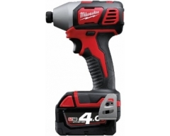 Шуруповерт аккумуляторный импульсный Milwaukee M18 BID-402C