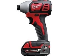 Шуруповерт аккумуляторный импульсный Milwaukee M18 BID-202C