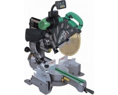 Торцовочная пила Hitachi C 12 LSH, 305 мм, 120 мм, 312 мм, есть Лазерный указатель, нет Подсветка рабочей зоны, 1600 Вт