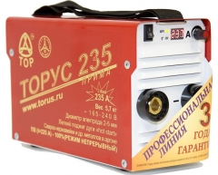 Сварочный инвертор Торус 235, 230 В, 5.4 кг, 20-235 А