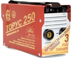 Сварочный инвертор Торус 250, 230 В, 5.7 кг, 40-250 А