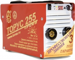 Сварочный инвертор Торус 255, 230 В, 5.7 кг, 20-255 А