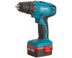 Дрель-шуруповерт аккумуляторная Hyundai A 1402, 32 max, 32 max, 12 max, NiCd Тип аккумулятора, 14 Напряжение аккумулятора, 1.2 Емкость аккумулятора