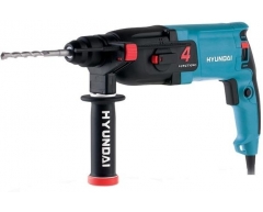 Перфоратор Hyundai H 850, четырехрежимный Количество режимов, 3.2 Дж, 2.7 кг, 850 Вт