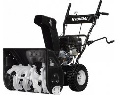 Снегоуборочная машина бензиновая Hyundai S 5560, самоходный Тип передвижения, 6 Количество скоростей, 60 см, нет Фара освещения, нет Подогрев ручек, Hyundai Модель двигателя