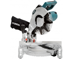 Торцовочная пила Hyundai M 2000-255, 255 мм, 75 мм, 135 мм, есть Лазерный указатель, нет Подсветка рабочей зоны, 1800 Вт