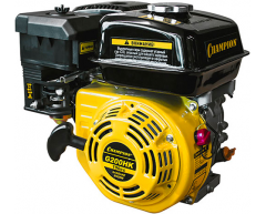 Бензиновый двигатель Champion G 200 HK, 6.5 Мощность (3600 об/мин), 196 Рабочий объем, 0.6 Объем масляного картера, ручной Запуск, 3.6 Объем топливного бака