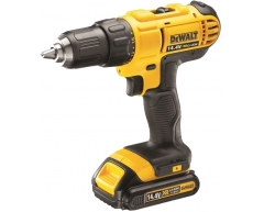 Дрель-шуруповерт аккумуляторная DeWalt DCD 734 C2, 38 max, 30 max, 10 max, Li-Ion Тип аккумулятора, 14.4 Напряжение аккумулятора, 1.3 Емкость аккумулятора