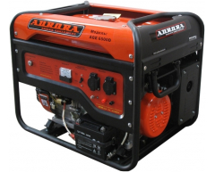 Бензиновый генератор Aurora AGE 6500 D, однофазный, 5.0, Aurora, электростартер, 25 л