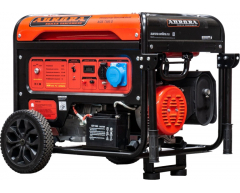 Бензиновый генератор Aurora AGE 7500 D, 230 В, 6.0 кВт