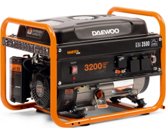 Бензиновый генератор Daewoo GDA 3500, 230 В, 2.8 кВт