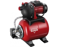 Насосная станция Elitech САВ 600П/19, чистая Назначение насоса, 50 л/мин, 35 м, 19 л, 600 Вт