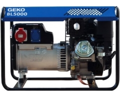 Бензиновый генератор Geko BL 5000 ED-S/SHBA, 400/230 В, 4.5 кВт, 2.7 кВт